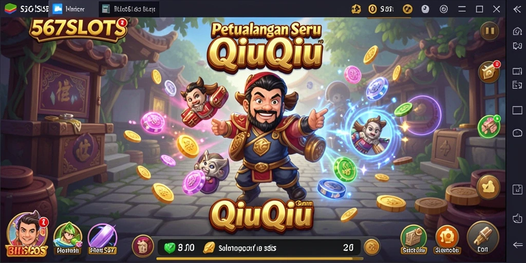 Gameplay menegangkan di 567SLOTS dengan aksi QiuQiu.