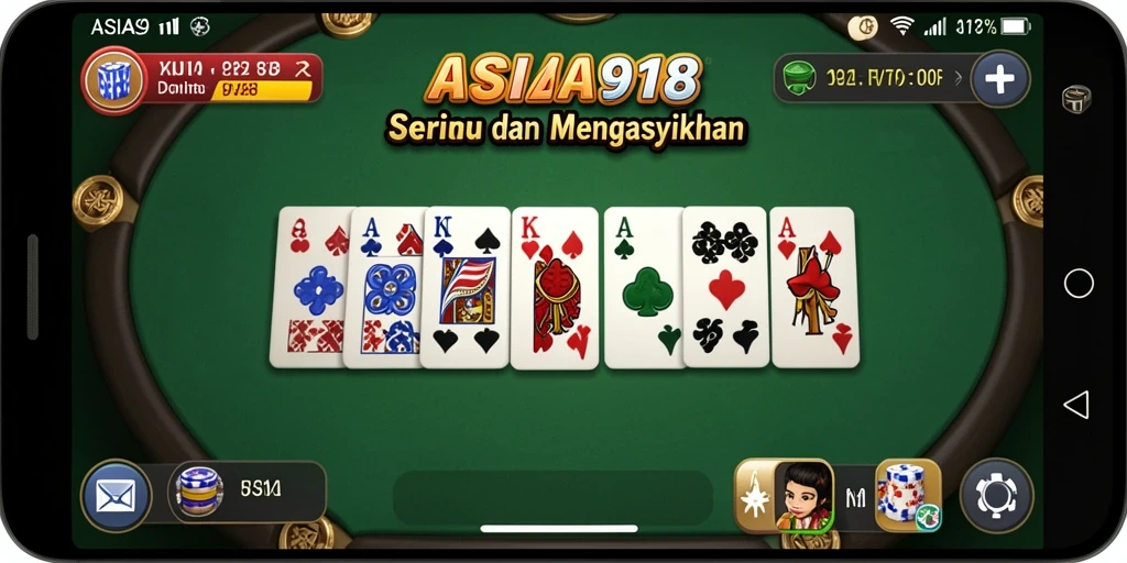 Screenshot utama gameplay Domino yang seru dan interaktif.