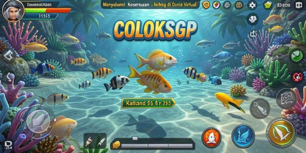 Tampilan gameplay COLOKSGP yang realistis dan mengasyikkan.