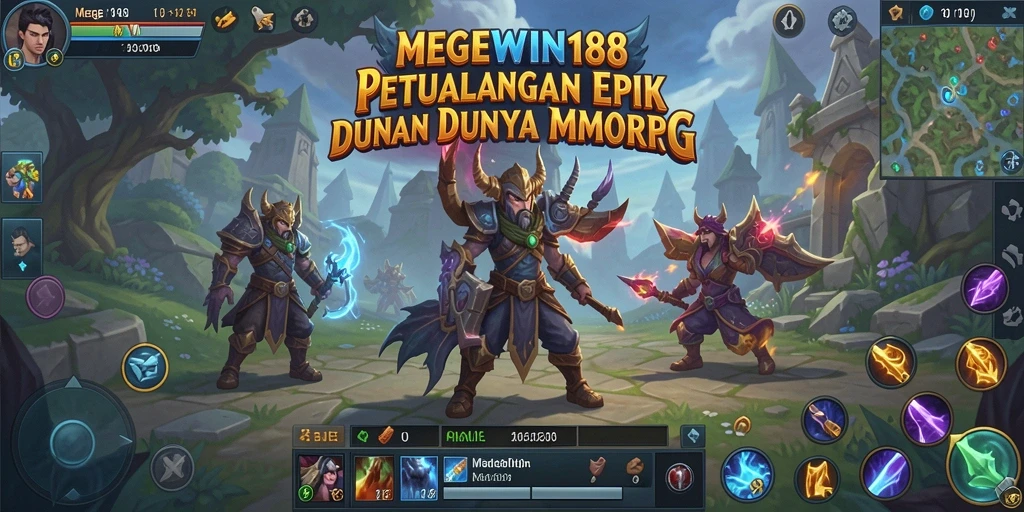 Tampilan gameplay MEGEWIN188 yang menakjubkan dan seru.
