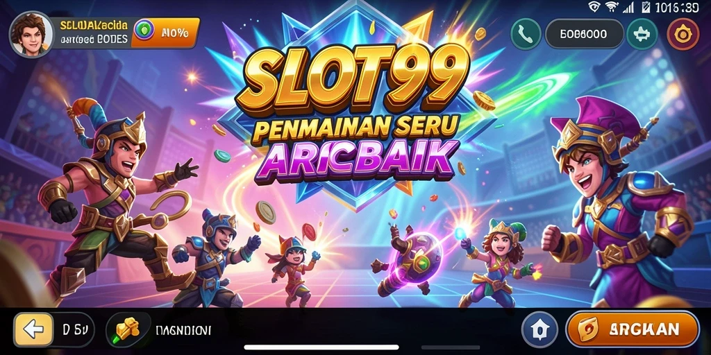 Tampilan gameplay SLOT99 yang seru dan interaktif.