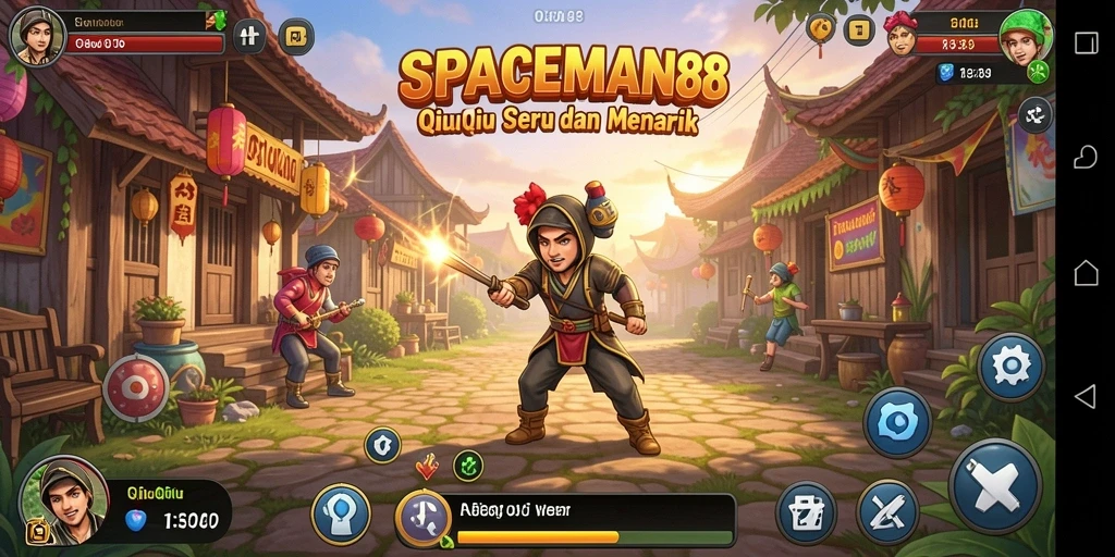 Gameplay seru dan menantang di SPACEMAN88