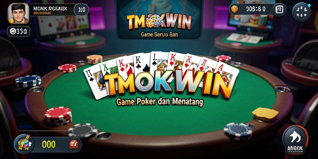 Tampilan gameplay TMOKWIN yang penuh warna dan seru.